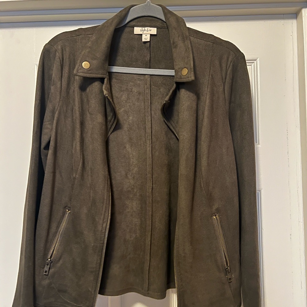 Stylish Olive Jacket